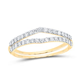 1/2CTW-DIA NK ENHANCER RING